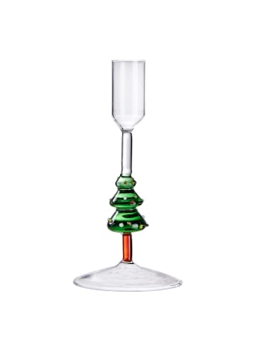 Butlers Kerzenhalter X-MAS Tanne in Durchsichtig