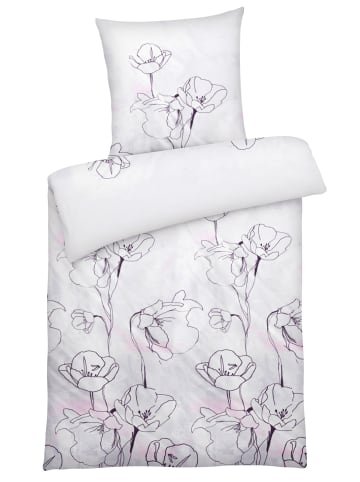 Carpe Sonno Mako-Satin Bettwäsche-Set in Rosa