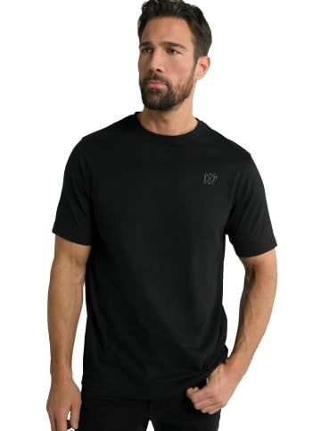 JP1880 Kurzarm T-Shirt in schwarz