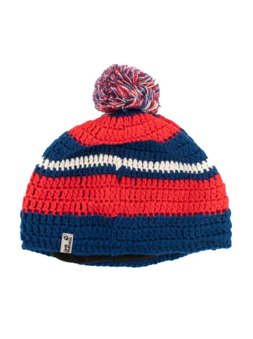 Jack Wolfskin Mütze Crochet Cap in Blau