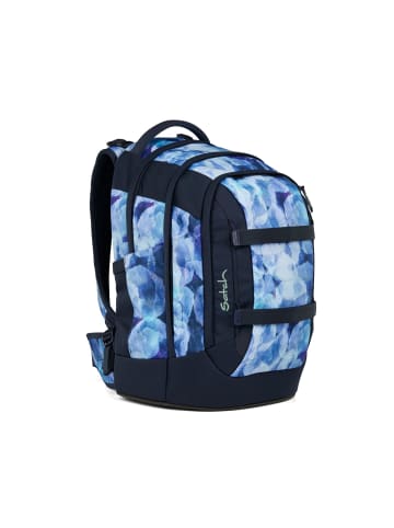 Satch Schulrucksack-Set PACK "Blurry Sky" 4-teilig in Blau