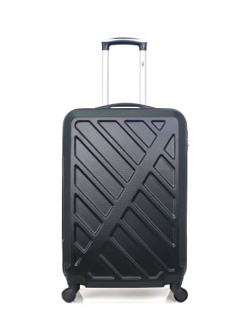 Hero Mittelgroßer Hartschalenkoffer HIERRO in Schwarz (64L)