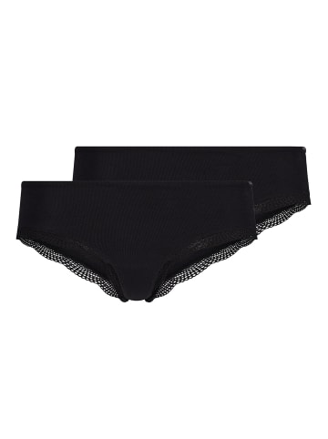 Skiny Slip 2er Pack in Schwarz