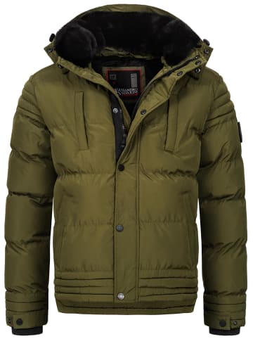 Alessandro Salvarini Winterjacke AS-281 in Dark Olive