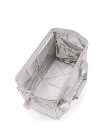 Reisenthel travelling allrounder M - Reisetasche 40 cm (twist maroon) in sky rose