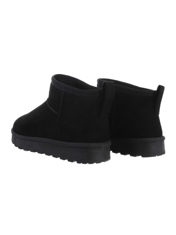 Ital-Design Stiefelette in Schwarz