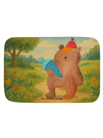Mr. & Mrs. Panda Badteppich Bär Schultüte Design ohne Spruch in Weiß