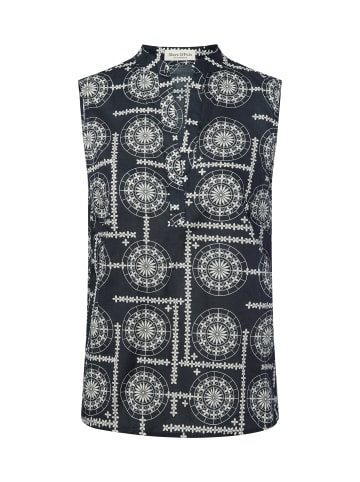 Marc O'Polo Bluse in marine beige - 0002