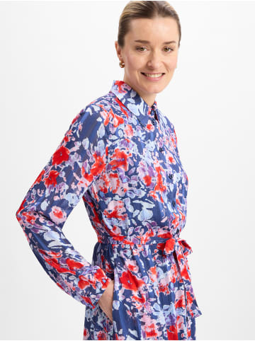 Franco Callegari Kleid in marine mehrfarbig - 0001