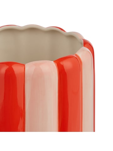 Butlers Blumenübertopf CIRCUS in Rot