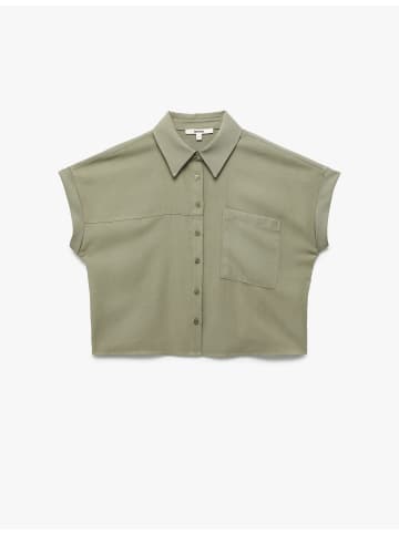 KOTON SHIRTS SS in Khaki