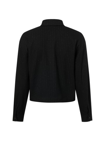 Vila Bluse VIMagnolia in schwarz silber