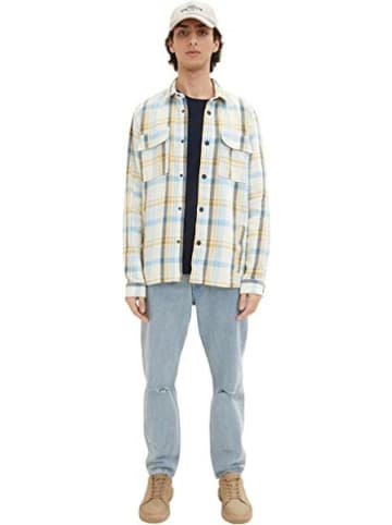 Tom Tailor Langarm FreizeitHemd für Herren in beige