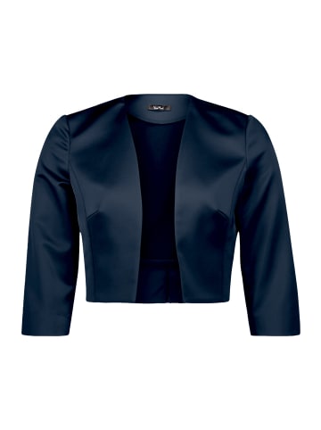 Vera Mont Bolero-Jacke mit Kellerfalten in Night Sky