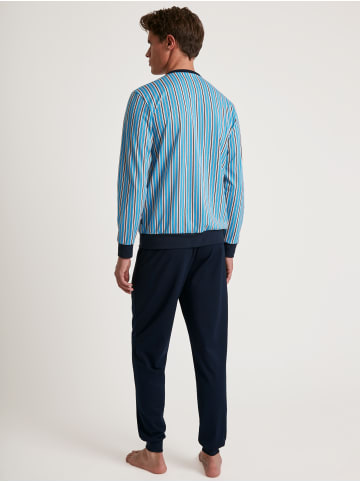 Calida Pyjama in dolphin blue