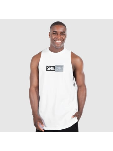 SMILODOX Tank Top Kadyn in Weiß