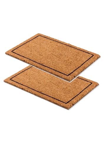 Astra Fußmatte COCO SMART 2ER SET 2 in Ecrue