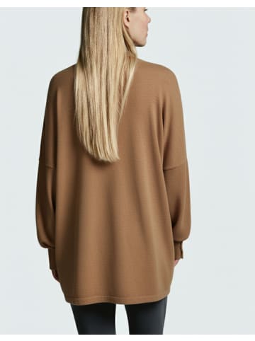 Cotton Candy Cardigan in wood melange