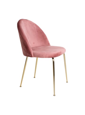 ebuy24 Esszimmerstuhl Geles Altrosa 2er Set