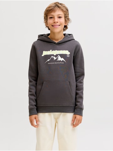 JACK & JONES Junior Kapuzenpullover in Pavement