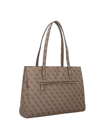 Guess Power Play Shopper Tasche 40 cm in latte logo