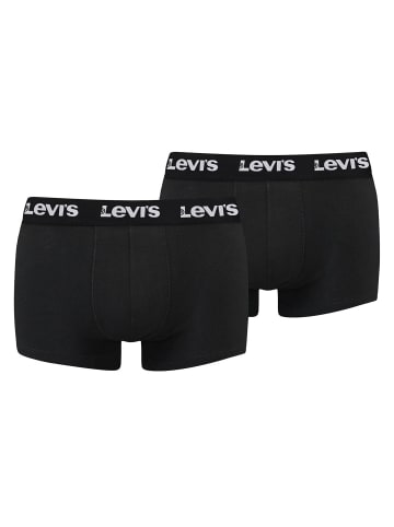 Levi´s Boxershort 2er Pack in Schwarz