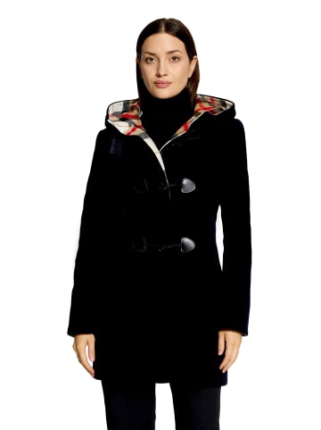 Gil Bret Dufflecoat mit Kapuze in Dunkelblau