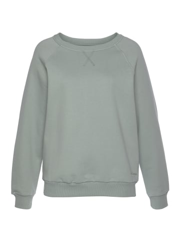 LASCANA Sweatshirt in salbeigrün