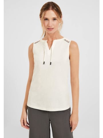 Cecil Top in vanilla white