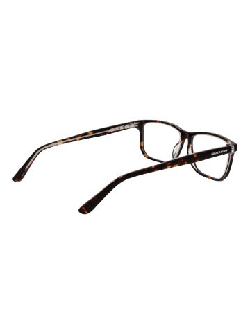 Skechers Männer Optische Fassungen Rechtwinklig Braun