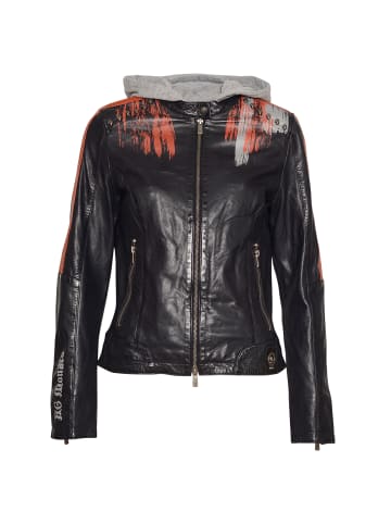 Roberto Geissini Maylin Lederjacke Schwarz