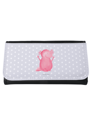 Mr. & Mrs. Panda Damengeldbeutel Axolotl Hurra ohne Spruch in Grau Pastell