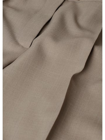GOLDNER Kurzgröße:  Hose Carla in helltaupe