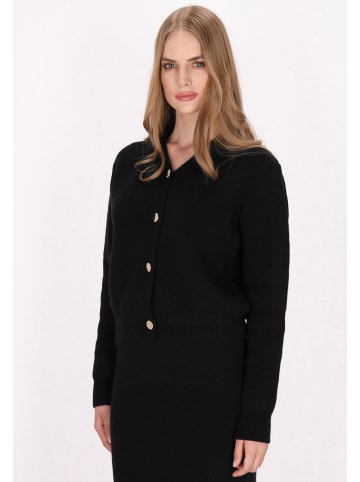 DreiMaster Damen Cardigan in Schwarz