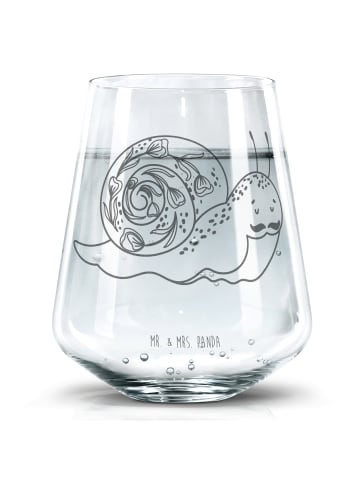 Mr. & Mrs. Panda Glas Schnecke Sir ohne Spruch in Transparent