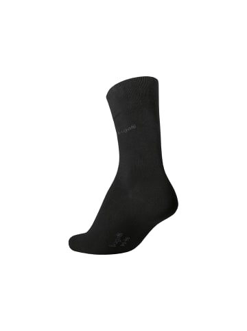 Bugatti 6er Pack halbhohe Businesssocken  in black