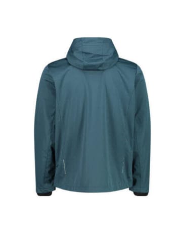 cmp Softshelljacke Jacket Zip Hood in Petrol