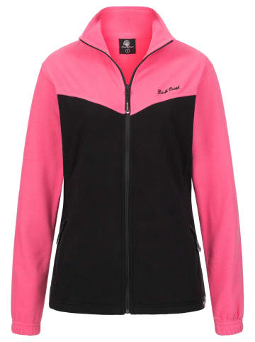 Rock Creek Fleecejacke in Schwarz