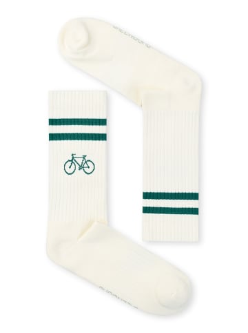GreenBomb Tennis Socks Bike Pixel in Sand