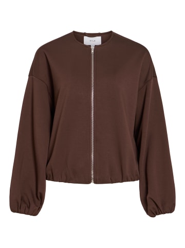 Vila Strickjacke in Coffee Bean