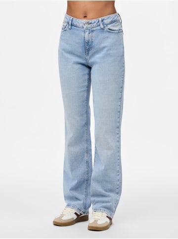 Pieces Straight Fit Jeans in Light Blue Denim