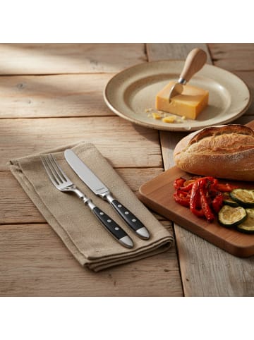 Kuppels 24-tlg. Besteckset COUNTRY in schwarz