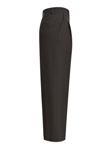 Milano Italy Pleated Wideleg Pants in Mocca