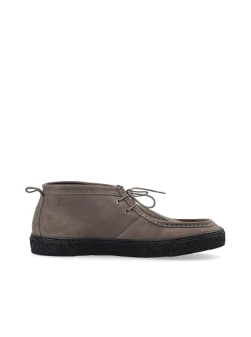 Bianco Wildlederstiefelette in DarkGreyBlack