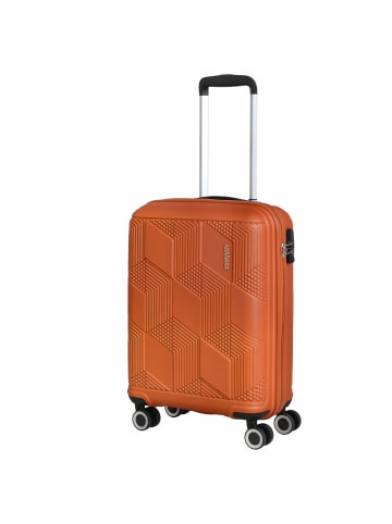 American Tourister SunChaser - 4-Rollen-Kabinentrolley 55 cm in copper orange