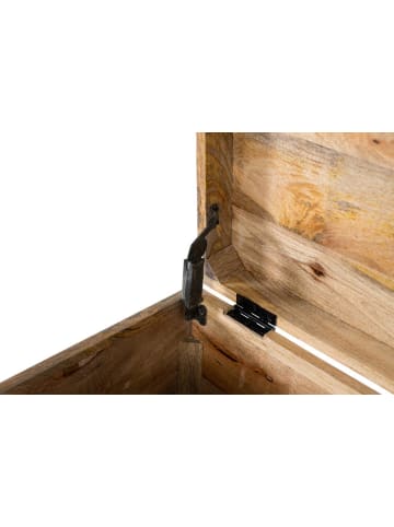 Giner y Colomer Truhe aus handbemaltem Mangoholz 81 cm in Multicolored