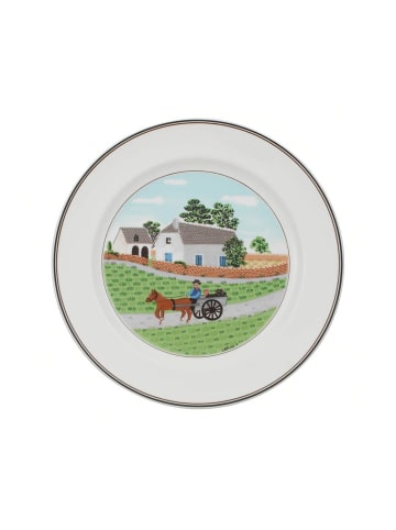 Villeroy & Boch Speiseteller Bauer Design Naif ø 27 cm bunt in bunt