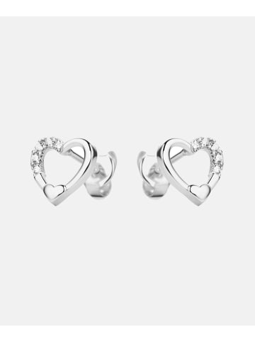 Diamant L'éternel Ohrringe aus 375 Weißgold