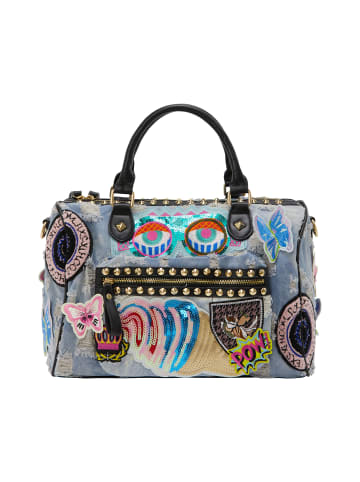 myMo ROCKS Women Handbag in Light Blue