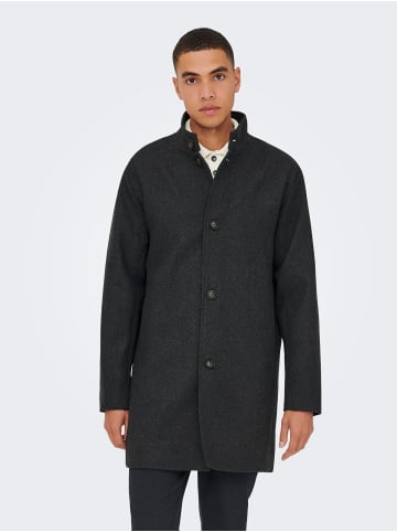 ONLY & SONS Mantel in Black 1